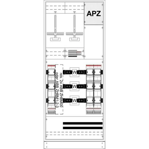 Striebel & John KS4224Z Standschrank 350 x 800 x 1950 1 St.