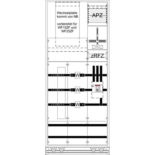 Striebel & John WX32K4S Schaltschrank 400 x 800 x 1950 1 St.