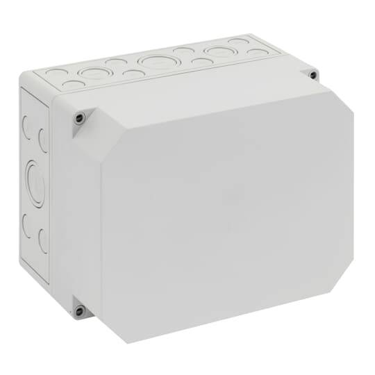 Striebel & John MB75C4CG Klemmenkasten 165 x 180 x 165 Kunststoff Weiß 1 St.