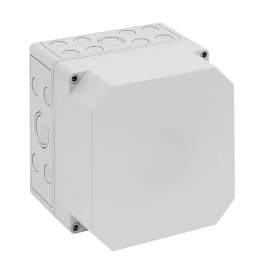 Striebel & John MB65C4SG Klemmenkasten 165 x 180 x 165 Kunststoff Weiß 1 St.