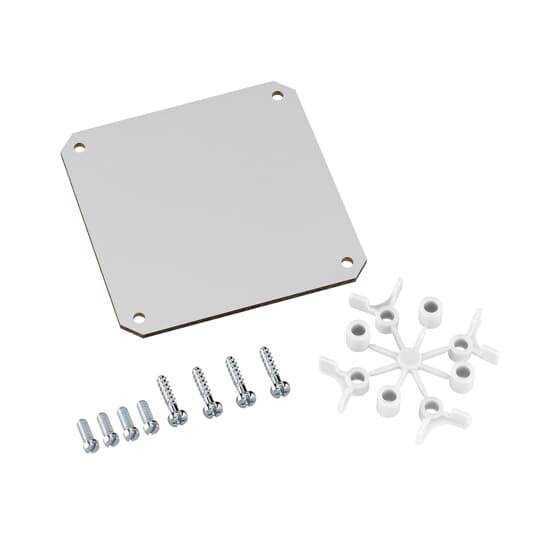 Striebel & John MB33M Montageplatte Kunststoff (B x H) 90 mm x 90 mm 1 St.