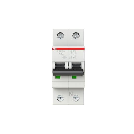 ABB 2CDS251103R0064 S201-C6NA Leitungsschutzschalter 6 A 230 V