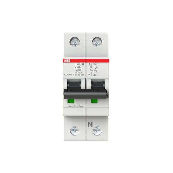 ABB 2CDS251103R0338 S201-Z4NA Leitungsschutzschalter 4 A 230 V