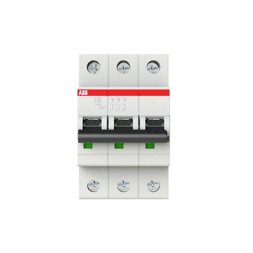 Thumbnail - ABB 2CDS253001R0161 S203-D16 Leitungsschutzschalter 16 A 400 V