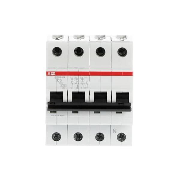 ABB 2CDS253103R0064 S203-C6NA Leitungsschutzschalter 6 A 400 V