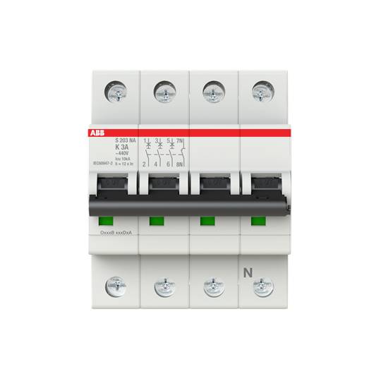ABB 2CDS253103R0317 S203-K3NA Leitungsschutzschalter 3 A 400 V