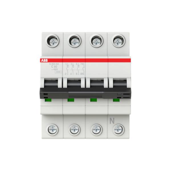 ABB 2CDS253103R0804 S203-C80NA Leitungsschutzschalter 80 A 400 V