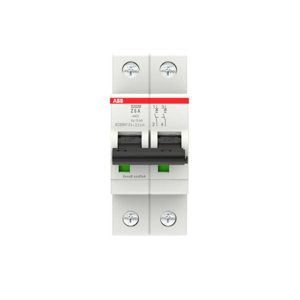 ABB 2CDS272001R0378 S202M-Z6 Leitungsschutzschalter 6 A 400 V