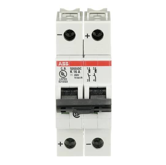 ABB 2CDS272517R0467 S202UDC-K16 Leitungsschutzschalter 16 A 125 V