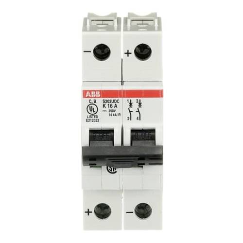 ABB 2CDS272517R0467 S202UDC-K16 Leitungsschutzschalter 16 A 125 V