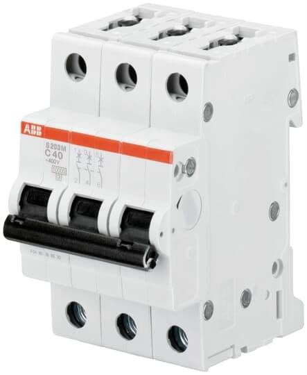 ABB 2CDS273001R0257 S203M-K1.6 Leitungsschutzschalter 1.6 A 400 V