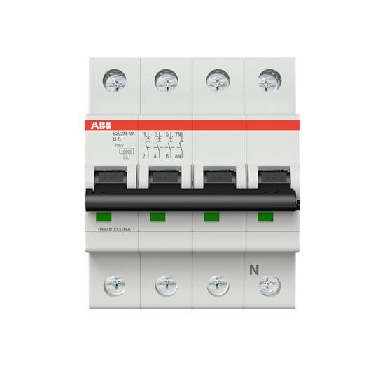 ABB 2CDS273103R0065 S203M-B6NA Leitungsschutzschalter 6 A 400 V