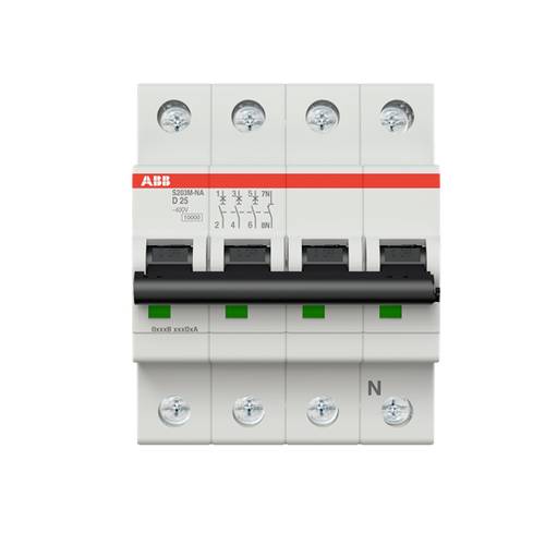 ABB 2CDS273103R0251 S203M-D25NA Leitungsschutzschalter 25 A 400 V
