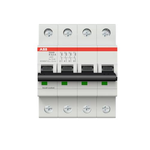 ABB 2CDS274001R0157 S204M-K0.5 Leitungsschutzschalter 0.5 A 400 V