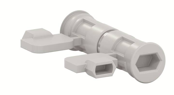 Striebel & John 2CPX052460R9999 Schrauben Grau 1 St.