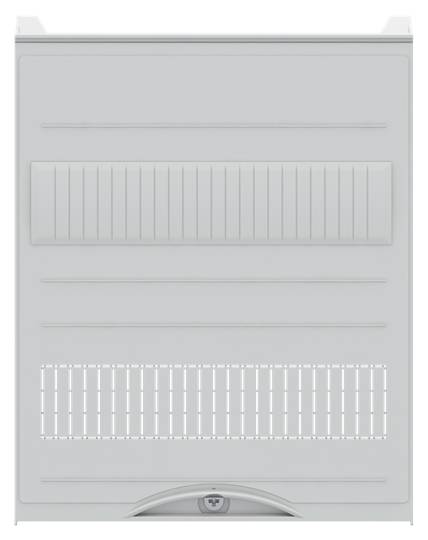 Striebel & John 2CPX054412R9999 Zählerfeldabdeckung Anzahl Reihen 2 1 St.