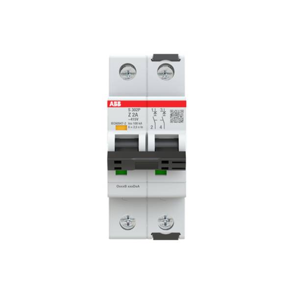 ABB 2CDS382001R0278 S302P-Z2 Leitungsschutzschalter 2 A 415 V