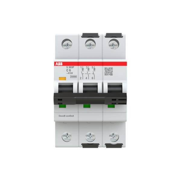 ABB 2CDS383001R0064 S303P-C6 Leitungsschutzschalter     6 A  415 V