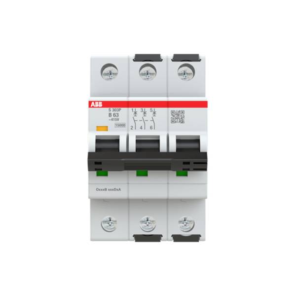 ABB 2CDS383001R0635 S303P-B63 Leitungsschutzschalter     63 A  415 V