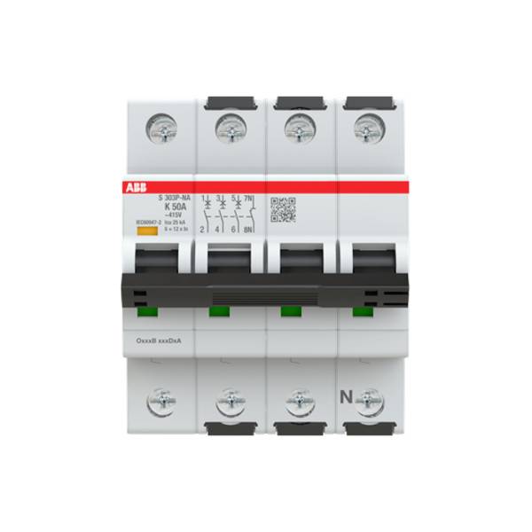 ABB 2CDS383103R0577 S303P-K50NA Leitungsschutzschalter     50 A  415 V