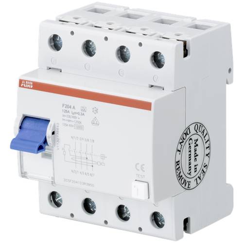 ABB 2CSF204223R3950 F204AS-125/0,3L FI-Schutzschalter 125 A 400 V