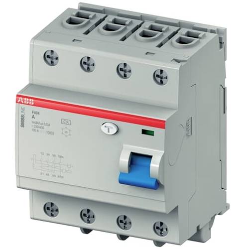 ABB 2CCF544220E0630 F404A-S63/0.1 FI-Schutzschalter 63 A 400 V