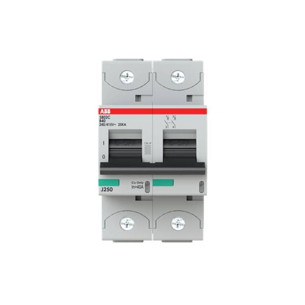 ABB 2CCS882001R0405 S802C-B40 Leitungsschutzschalter     40 A  400 V