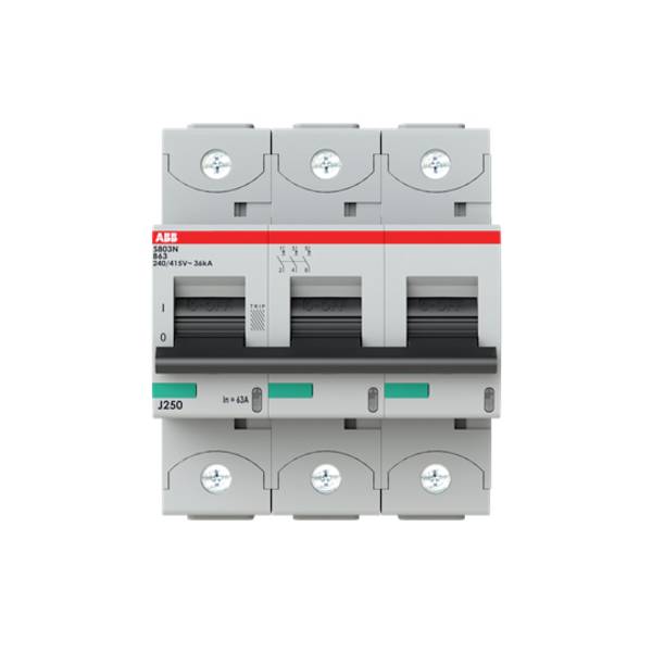 ABB 2CCS893001R0635 S803N-B63 Leitungsschutzschalter     63 A  400 V