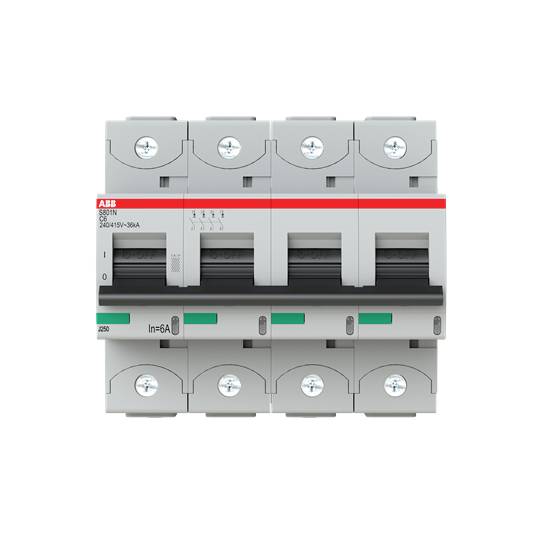 ABB 2CCS894001R0064 S804N-C6 Leitungsschutzschalter 6 A 400 V