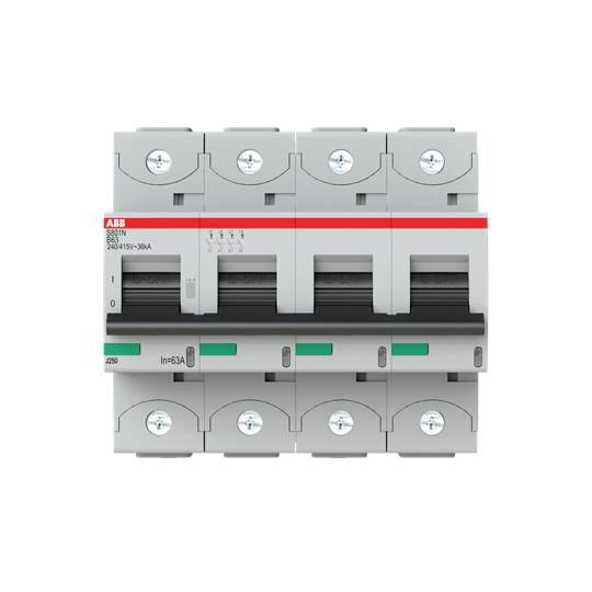ABB 2CCS894001R0635 S804N-B63 Leitungsschutzschalter 63 A 400 V