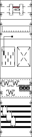 Striebel & John 2CPX034040R9999 KA4609 Mess- und Wandlerfeld Inhalt 1 St.