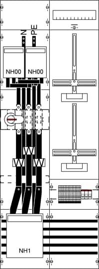 Striebel & John 2CPX035028R9999 KA4270 Mess- und Wandlerfeld Inhalt 1 St.