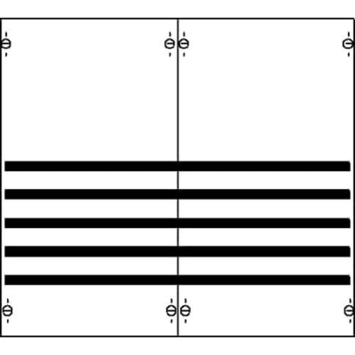 Striebel & John 2CPX039937R9999 2V00SH Verteilerfeld Anzahl Teilungen = 0 Inhalt 1 St.