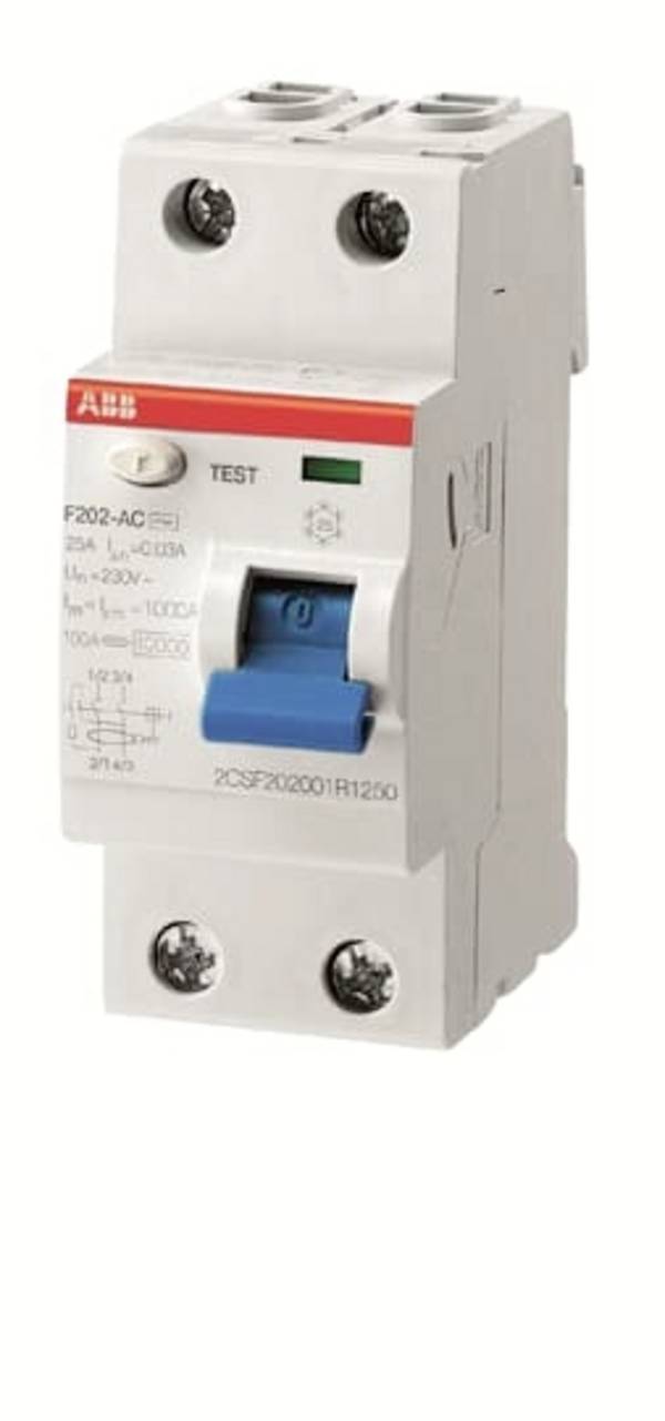ABB 2CSF202201R2400 F202AS-40/0,1 FI-Schutzschalter A 40 A 0.1 A 230 V