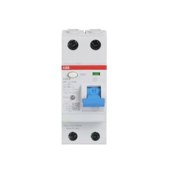 ABB 2CSF202568R3250 F202B-25/0,3 FI-Schutzschalter allstromsensitiver FI B 25 A 0.3 A 230 V