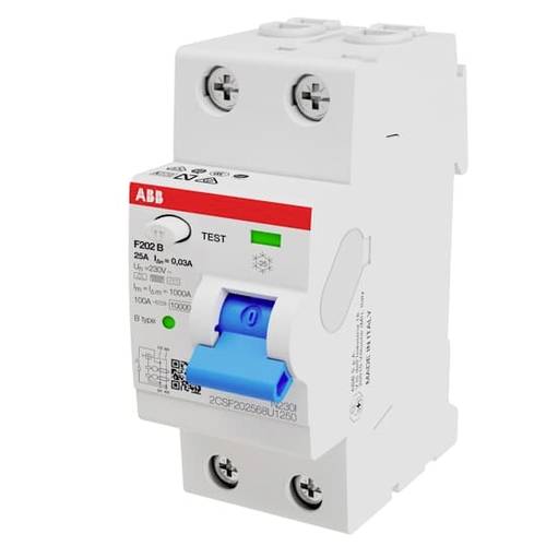 ABB 2CSF202568U1250 F202B-25/0,03U FI-Schutzschalter 25 A 230 V