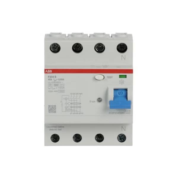 ABB 2CSF204568R1400 F204B-40/0,03 FI-Schutzschalter allstromsensitiver FI 40 A 0.03 A 400 V