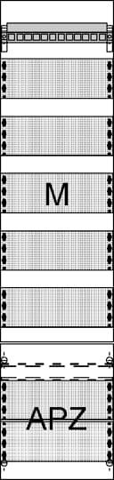 Striebel & John 2CPX054031R9999 FM17PA2 Multimedia-Verteiler Inhalt 1 St.