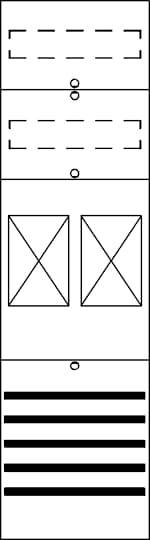 Striebel & John 2CPX054033R9999 FB16 Zählerfeld Inhalt 1 St.