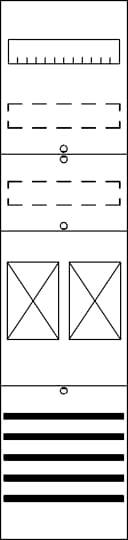 Striebel & John 2CPX054034R9999 FB17 Zählerfeld Inhalt 1 St.
