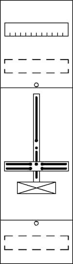 Striebel & John 2CPX054044R9999 FD16H1 Zählerfeld Inhalt 1 St.