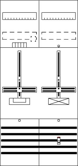 Striebel & John 2CPX054081R9999 DF27B1A Zählerfeld Inhalt 1 St.