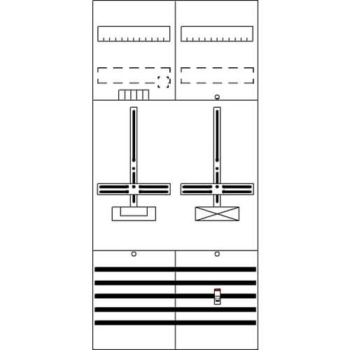 Striebel & John 2CPX054081R9999 DF27B1A Zählerfeld Inhalt 1 St.