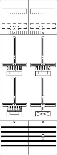 Striebel & John 2CPX054099R9999 DF29P3A Zählerfeld Inhalt 1 St.