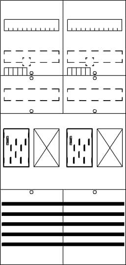 Striebel & John 2CPX054104R9999 BF27F22 Zählerfeld Inhalt 1 St.