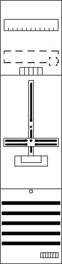 Striebel & John 2CPX054108R9999 DF17G1 Zählerfeld Inhalt 1 St.