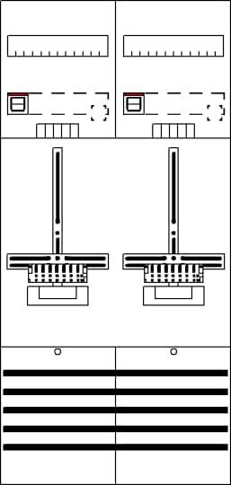 Striebel & John 2CPX054139R9999 DF27Q2 Zählerfeld Inhalt 1 St.