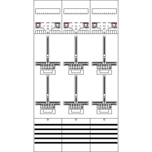 Striebel & John 2CPX054147R9999 DF39Q6 Zählerfeld Inhalt 1 St.