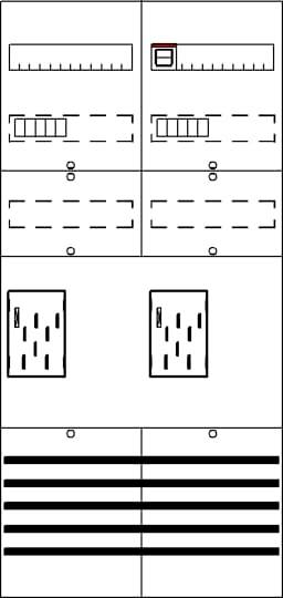 Striebel & John 2CPX054169R9999 BF27A2XXBM Zählerfeld Inhalt 1 St.