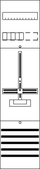 Striebel & John 2CPX054180R9999 DF17A1XC Zählerfeld Inhalt 1 St.